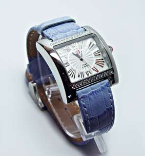 2,100 Michele Mw2 Diamond Ladies Stainless Steel Swiss Watch XCLNT 