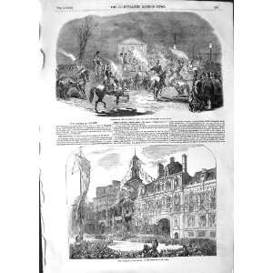  1852 PROCLAMATION EMPIRE HOTEL VILLE PARIS ST. CLOUD