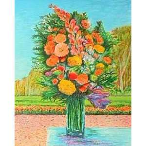  Bouquet de Fleurs by Andre Barlier, 23x30