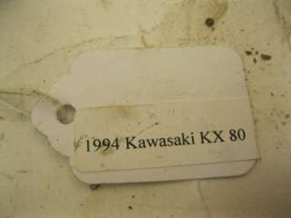 94 Kawasaki KX 80 Killswitch Dirtbike Used KX80 Switch  
