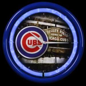  MLB Chicago Cubs Plasma Wall Clock