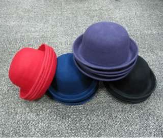 New Fashion Trendy Bowler Derby Hat Cap Cloche  