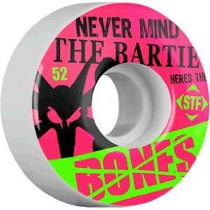  Bones Bartie STF Bullocks 52mm Skateboard Wheels (Set Of 4 