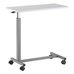  Intensa, Inc. Overbed Table   Gray Laminate w/ Gray Base 