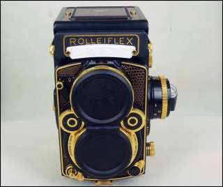 Rollei Rolleiflex 2.8F GOLD AURUM RARE 99% MINT+ IN BOX  
