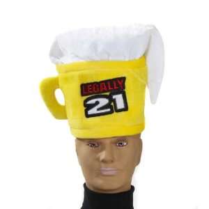  Forum Novelties 65481 Legally 21 Beer Mug Hat Toys 