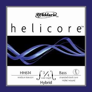  DAddario HH614M B10 Helicore Hybrid Bass 10 Single E 