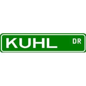 KUHL Street Sign ~ Family Lastname Sign ~ Gameroom, Basement, Garage 