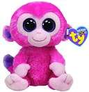 Ty Beanie Boos Plush   Razberry pink monkey 13in