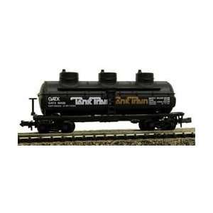  Train 3 Dome Tank N Scale Freight Train Car With Knuckle Coupler Toys