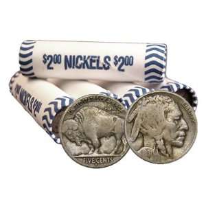   Buffalo Indian Head Nickels   Mixed Dates   40 Coins Toys & Games
