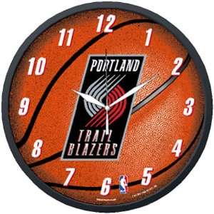 Portland Trail Blazers NBA Round Wall Clock 
