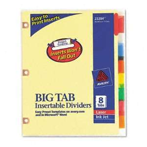  New Worksaver Big Tab Dividers Case Pack 8   498557 