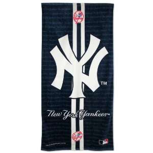   Brylane Home Beach Towel with MLB® Logos (RED SOX,0)