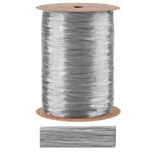  Silver Pearlized Raffia