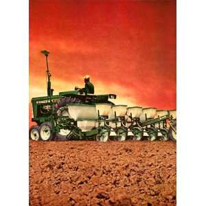  1968 Ad Oliver 1650 1750 Tractor Models Plow Harrow Farm 