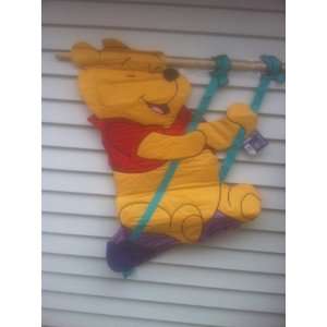  Swinging Pooh Windsculpt Patio, Lawn & Garden