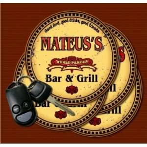  MATEUS Family Name Bar & Grill Coasters