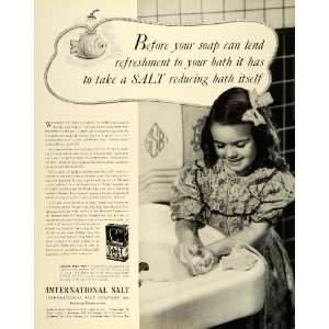  1941 Ad International Salt Scranton PA Sterling Table Salt 