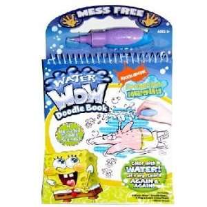  Sponge Bob Square Pants Water Wow Doodle Book Magic Pen 
