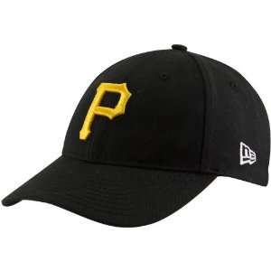   Pirates Youth Black Pinch Hitter Adjustable Hat  