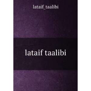  lataif taalibi lataif_taalibi Books