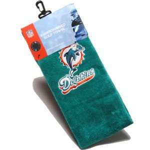  NFL Embroidered Towel   Miami Dolphins