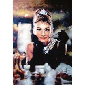    Breakfast at Audrey Hepburn POSTER movie RARE