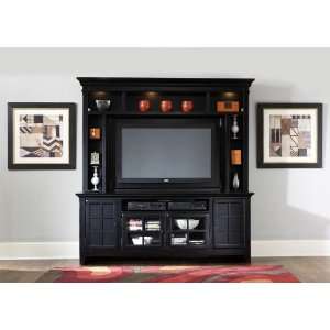  Entertainment Center by Liberty   Rubbed Black Finish (540 