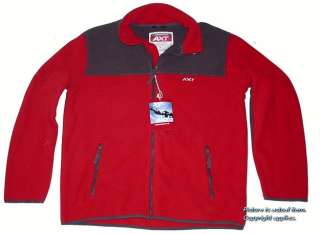 Mens AEROPOSTALE Mens Red Fleece AXT Jacket size XS  