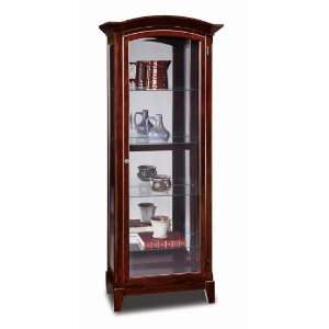  Arched Top Curio by Leick Furniture