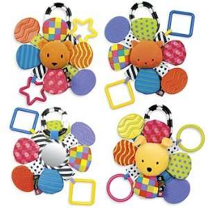  Mirror Teether Rattle   Puppy, Bear or Cat Baby