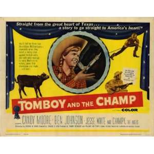  Tomboy and the Champ Movie Poster (11 x 14 Inches   28cm x 