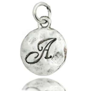  Beaucoup Designs Silver Over Pewter Vintage Look Monogram 