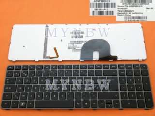 NEW HP ENVY 17 Keyboard Belgian Clavier Bronze Backlit  