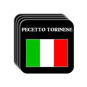  Italy   PECETTO TORINESE Set of 4 Mini Mousepad Coasters 