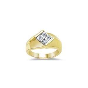 0.24 CT MENS FANCY PAVE TOPPED RING 6.5 Jewelry