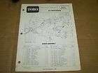 c340) Toro Parts List 824 Snow Thrower 1988