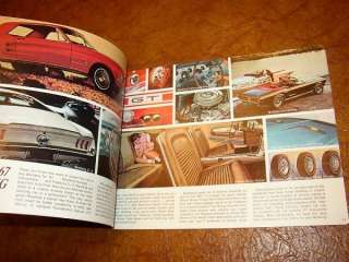 1967 Ford 500 Mustang 427 Torino GT Cyclone Shop Manual Cougar Montego 