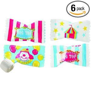 Party Sweets Big Top Buttermints, 7 Ounce Bags (Pack of 6)