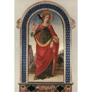  6 x 4 Greeting Card Lippi Filippino St Lucy