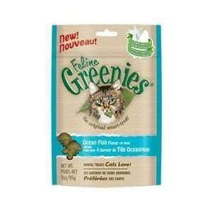   Greenies Ocean Fish Flavor Cat Treats 10 3 oz Pouches