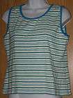 Womens St Johns Bay Tank Top Shirt size Large excellent