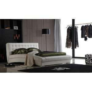  Belaire Collection, California King Bonded Leather Tufted 