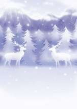 BACKDROPS vol.5 CHRISTMAS  Painted Backgrounds   