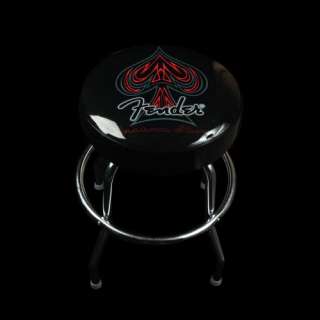 Fender Custom Shop Logo Barstool Seat Chair Stool 24   