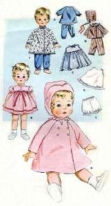 VINTAGE 25 KISSY, TOODLES DOLL CLOTHES Pattern 2520  