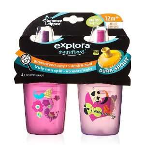  Tommee Tippee Explora Truly Spill Proof Water Bottle   2pk 