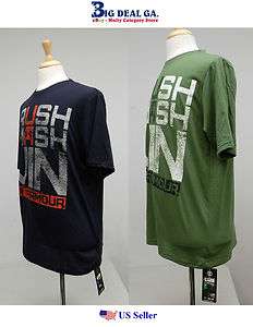 Under Armour Mens Loose Fit Graphic T Shirts Diff Sizes Diff Colors 