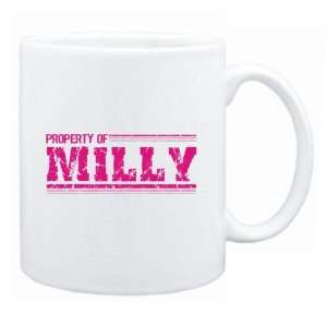  New  Property Of Milly Retro  Mug Name